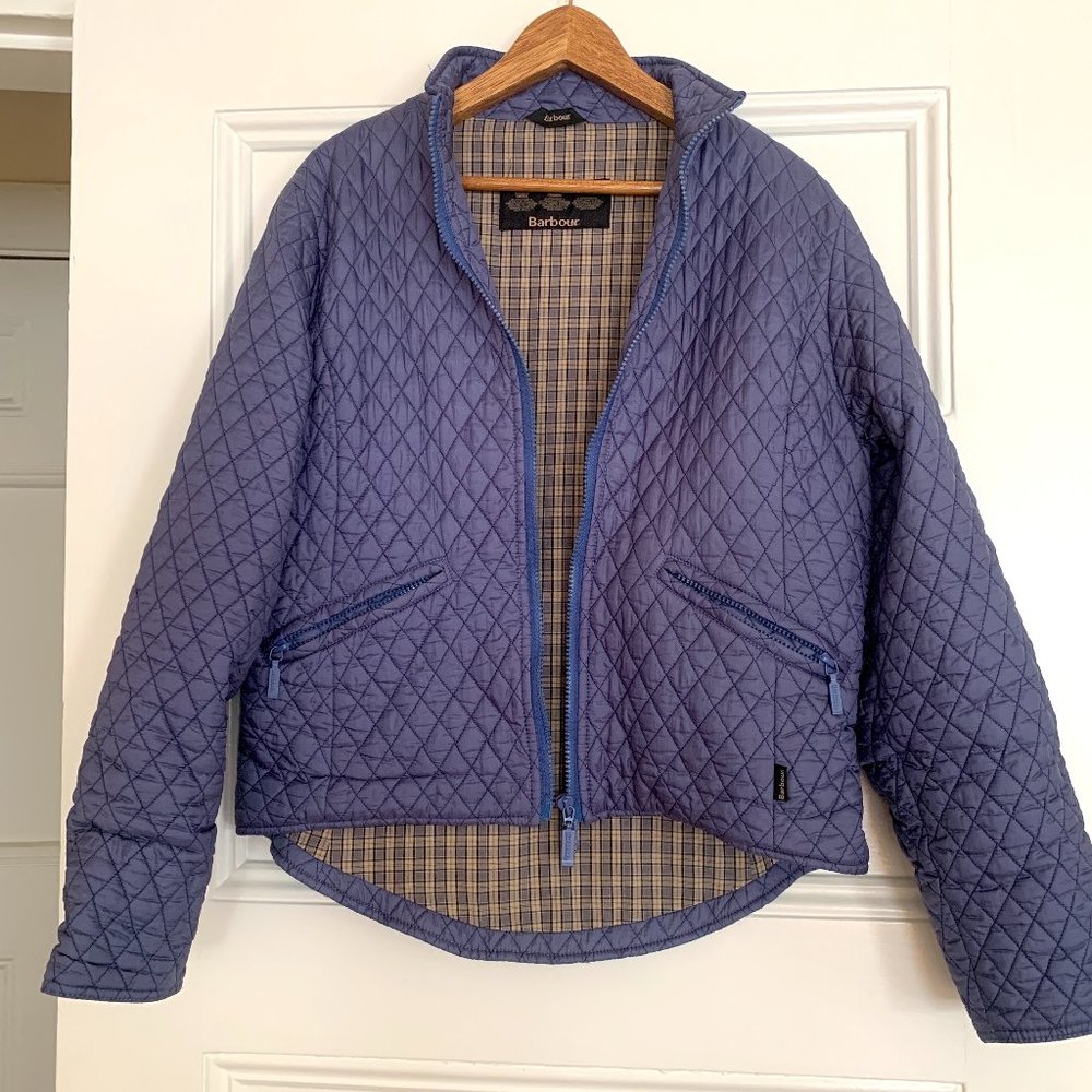 Barbour Tailored Flyweight Quilted Short Jacket  Size 6 (10UK)